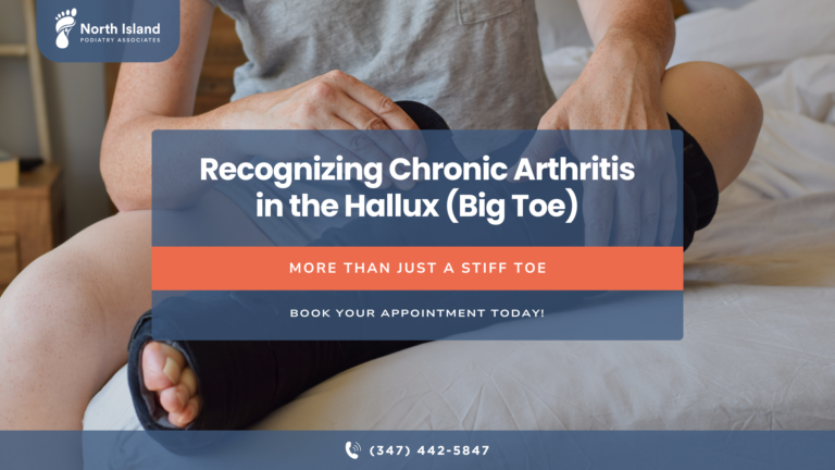 recognizing chronic arthritis in the hallux