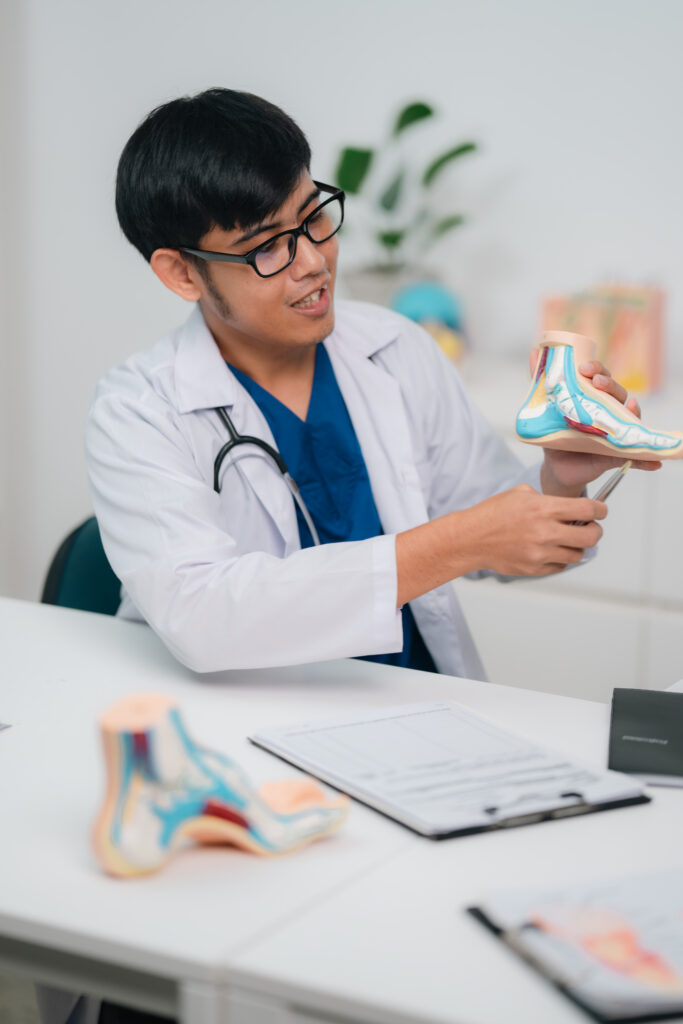 orthopedic doctor specializing in foot and ankle health, providing comprehensive care